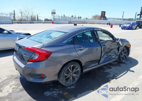 2020 Honda Civic Sport from USA, damaged, VIN 2HGFC2F88LH558707